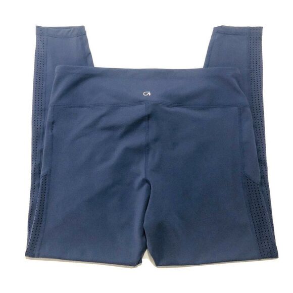 Gap Fit Perforated Legging Blue Large - Picture 9 of 9